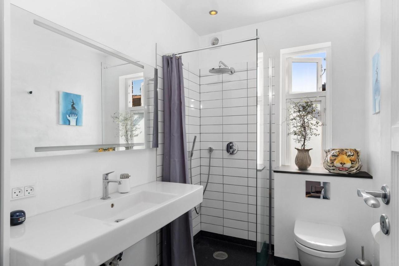 Beautiful Private Apartment, With Garden, Roof Terraze, 150 Square M, 2 Floors, 2 Bedrooms And An Extra Bed In The Livingroom Århus Exterior foto